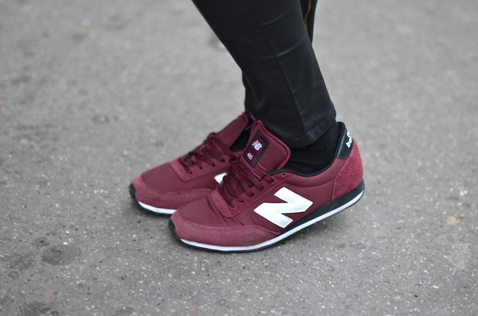 new balance bordeaux pailleté